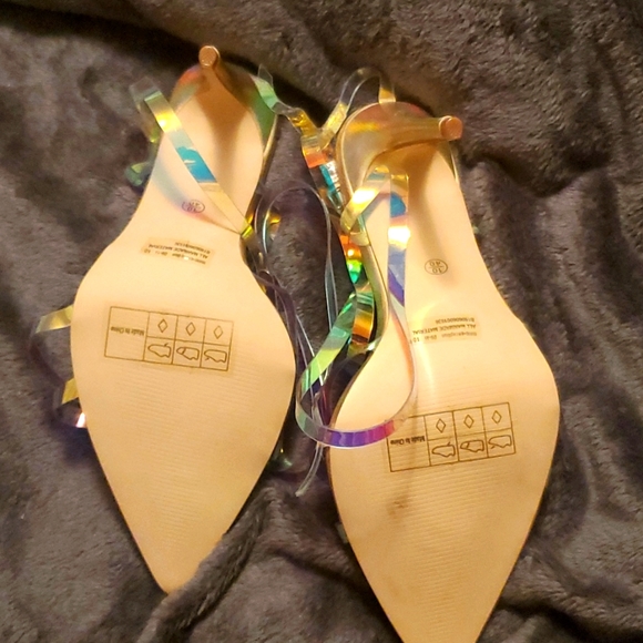 Iridescent heels new - Picture 3 of 3